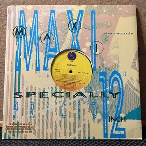 MADONNA ~ EXPRESS YOURSELF/ The Look Of Love 1989 Promotional Copy Single NM - Foto 1 di 5