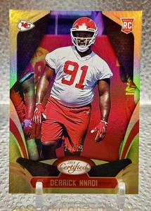 2018 Panini Certified DERRICK NNADI Gold Foil RC Rookie #/25 - Picture 1 of 2