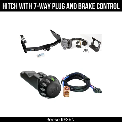 Hitch Tow PKG+ Brake Control For 99-06 Silverado Sierra 1500 HD 2500LD Classic - Image 1 of 4