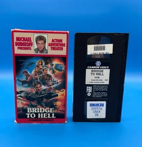 Bridge to Hell aka Un ponte per l'inferno (1986) Cannon Video VHS Umberto Lenzi - Picture 1 of 3