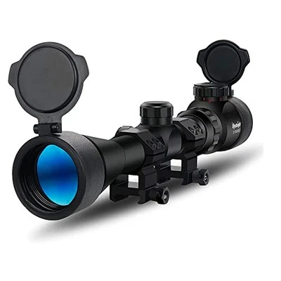 Rifle Scope 3-9x40 EG Red & Green Illuminated Sight With Flip Cover - Image 1 of 4