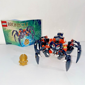 Set 70790 Lego Bionicle Lord of Skull Spiders COMPLETE + Manual & New Lego Band
