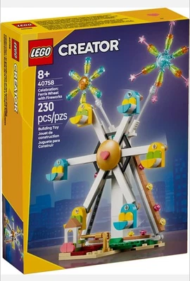 Lego Creator Celebration Ferris Wheel With Fireworks (40758) New In Sealed Box - Image 1 of 3