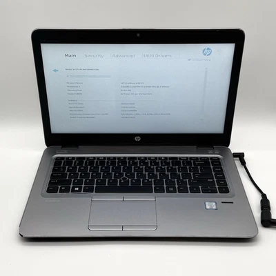HP EliteBook 840 G3 14" Laptop | i5-6300U 2.40GHz | 8GB RAM | No HDD/SSD | READ - Image 1 of 4