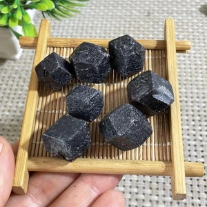 7 Stück 87 g seltener natürlicher Granat Edelstein Kristall grobes Mineral Präparat - Bild 1 von 7