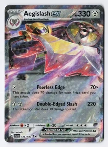 Aegislash ex 135/182 - SV04: Paradox Rift Double Rare Holo NM - Picture 1 of 2