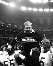 1986 Chicago Bears BUDDY RYAN Glossy 8x10 Photo Super Bowl XX Print