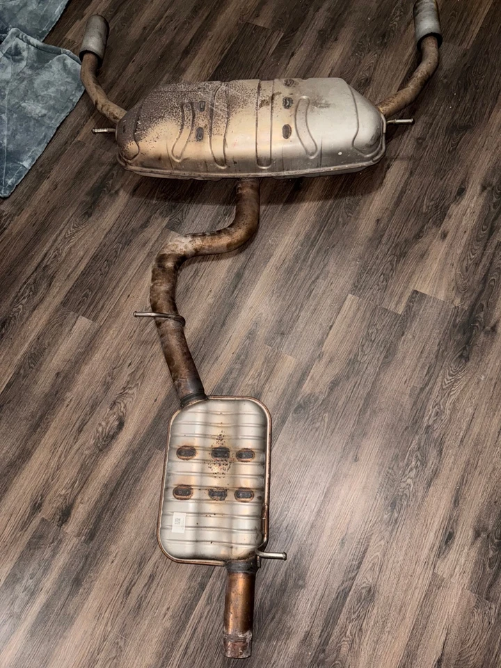 2015-2019 catback exhaust audi a3 Quattro 2.0t OEM  - Image 1 of 4