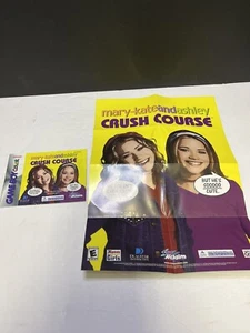 Rare Mary Kate And Ashley Crush Course Instruction Manual And Poster - Picture 1 of 3