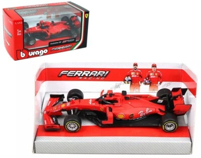 Bburago Ferrari SF90 Australian GP 2019 - Sebastian Vettel 1/43 Scale - Image 1 of 4