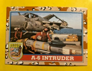 Tarjeta Intruder Desert Storm 1991 A-6 104 Topps #55 - Imagen 1 de 2