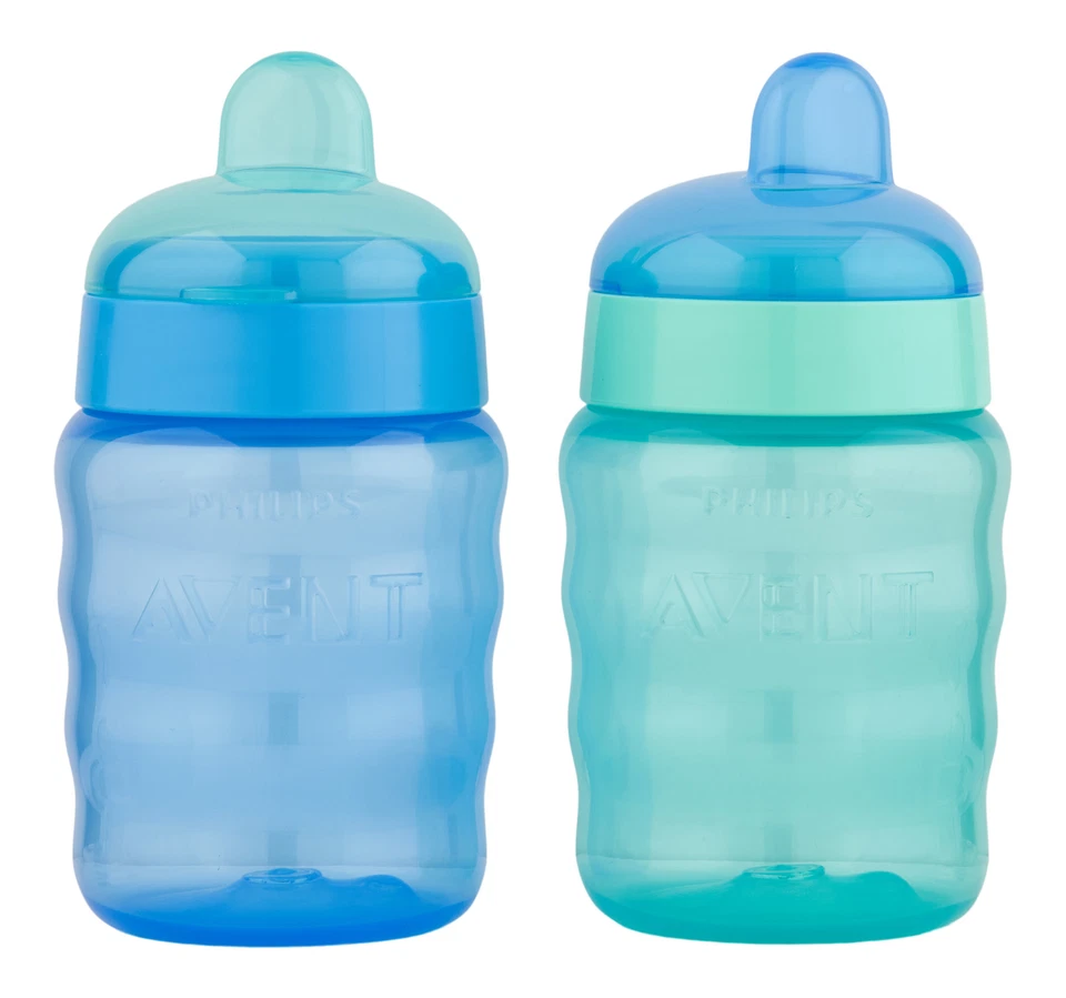 Philips Avent My Easy Sippy Cup 9 Ounce Blue Green Stage 2 colors may vary