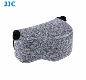 JJC OC-S1BG Neoprene Soft Pouch for CANON NIKON SONY.. Mirrorless Camera + Lens - Picture 1 of 8