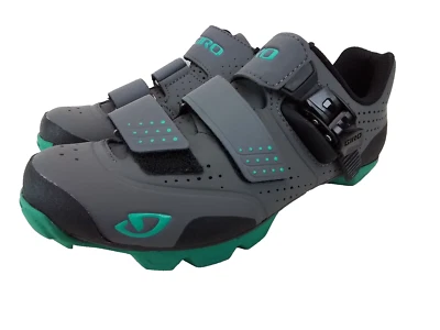 Giro Manta R carbón/turquesa para mujer talla 6,5 EE. UU. NUEVO EN CAJA Foto 1 de 4