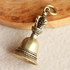 1 pc Brass Handicraft Die-casting Drop Bell Key Car Button Wind Bell Tibetan