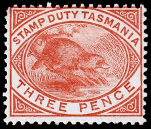 Tasmania Scott AR25 (1880) Mint NG F, CV $32.50 M - Picture 1 of 1