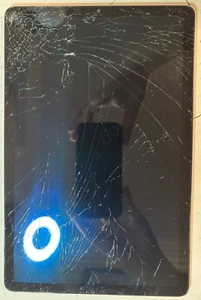 CRACKED Samsung Galaxy Tab S5e Tablet, 10.5", 64GB, WIFI + AT&T Locked Black - Picture 1 of 3