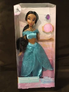 New Princess Jasmine Classic Doll with Ring Disney Aladdin Store 11 1/2'' - Picture 1 of 4