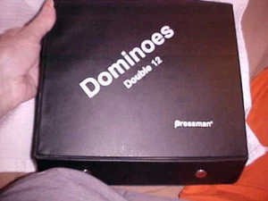 FAMILY CLASSICS Tournament Dominoes Double 12 Twelve Complete Set of 91 pcs Box - Picture 1 of 4