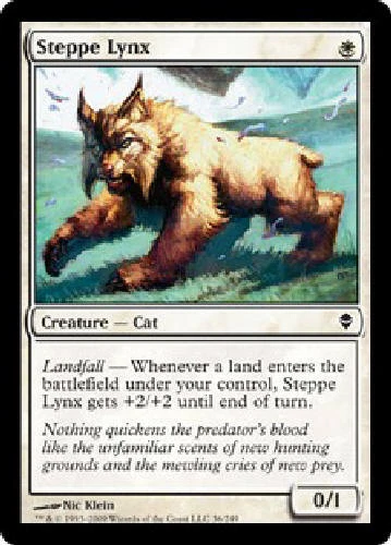 STEPPE LYNX Zendikar MTG Magic the Gathering Cards DJMagic - Image 1 of 1