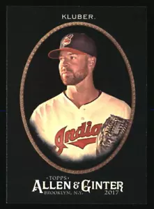 Corey Kluber 2017 Topps Allen & Ginter X #180 BASEBALL Card - Picture 1 of 2