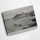 A3 Print - Vintage Wales - Castle Hill And Harbour, Tenby