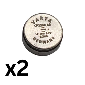 (2) VARTA CP1254 A3 3.7v Li-Ion Rechargeable Battery fits SONY Samsung Jabra - Picture 1 of 4