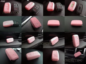QUALITY SILICONE 5 BUTTON SMART KEYFOB PROTECTOR CASE RANGE ROVER DISCOVERY L322 - Picture 1 of 1