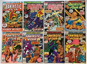 Fantastic Four #128,134,157,169,174,193,194,196 Marvel Comics LOTTO Vintage Bronzo - Foto 1 di 19