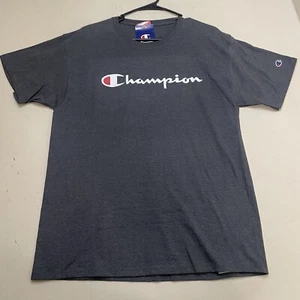 Champion graues Herren T-Shirt Größe Large neu mit Etikett kurzarm - Bild 1 von 6