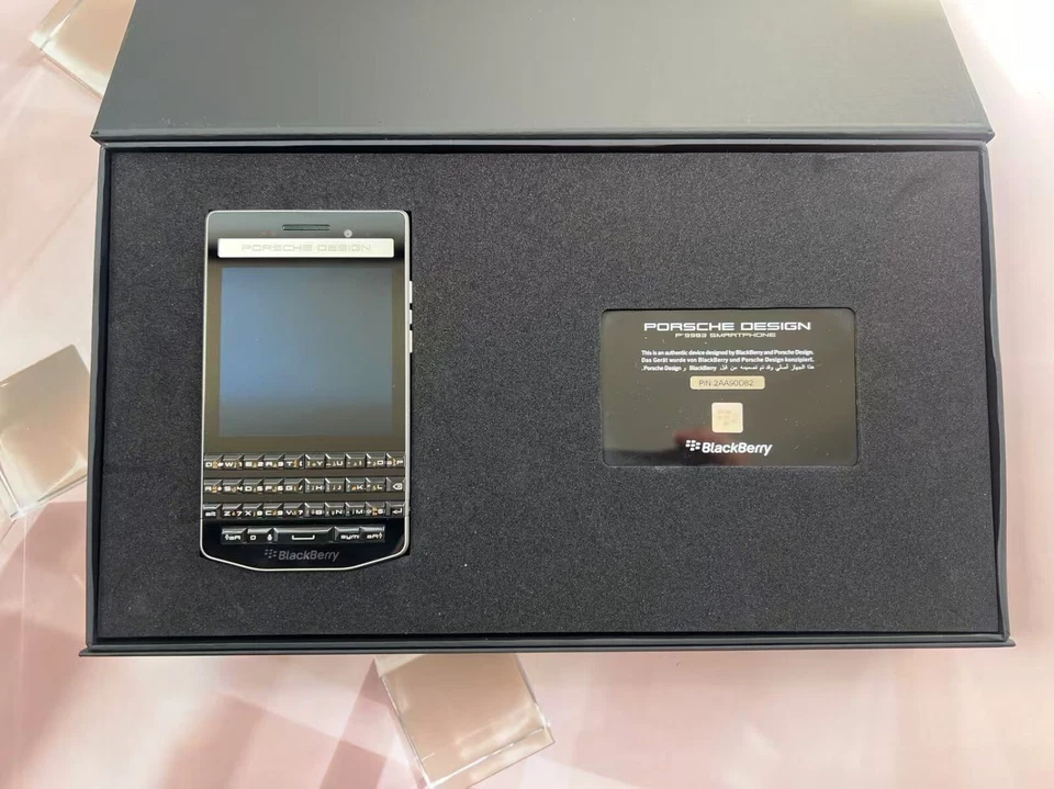 NEW BlackBerry Porsche Design P'9983 2+ 64GB unlocked luxury smart phone - Image 1 of 4