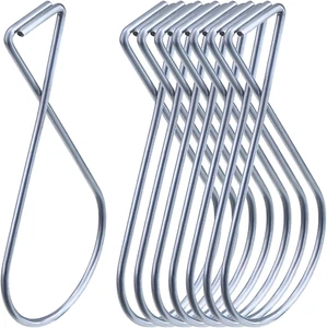 30 Packs Ceiling Hook Tile Hooks T-Bar Clips Drop Ceiling Clips for Office, Clas - Picture 1 of 12