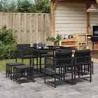 Garden Dining Set With Cushions Bistro Set Outdoor Furniture Poly Rattan Vidaxl