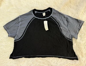 BDG Urban Outfitters Farbblock Kurzarm Medium Neu mit Etikett Crop - Bild 1 von 6