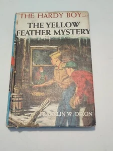 Hardy Boys 33: the Yellow Feather Mystery, 1953 Pub. - printed in early 1960's - Picture 1 of 5