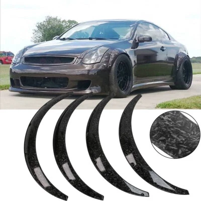 Kit de carrocería ancha para Infiniti G35 G37 sedán cupé 4 piezas patrón forjado guardabarros llamaradas Foto 1 de 4