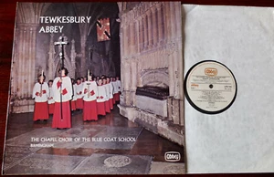 BLUE COAT SCHOOL CHOIR TEWKESBURY ABBEY LP SHELTON NM ABBEY LPB 766 NM (1976) - Picture 1 of 3