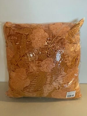 Almohada Kosas Home Joie Elise bordada 18", naranja - original $93,50 Foto 1 de 4