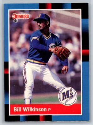 1988 Donruss #568b Bill Wilkinson - Image 1 of 2