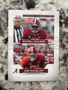 Tarjeta de fútbol americano Bowman U Alabama Tide 2023 Roydell Williams Jase Mcclellan #82 - Imagen 1 de 1