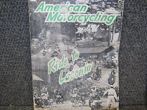 AMERICAN MOTORCYCLING MAGAZINE JUNE 1962 AHRMA LITERATURE VINTAGE RACING - Imagen 1 de 7