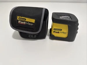 Stanley FatMax 77-153 CL2 Self-Leveling Cross Line Laser W/ Pouch Tested - Picture 1 of 9