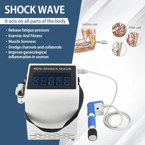 Pneumatic Shockwave Therapy Machine Body Massage Back Pain Relief ED Treatment - Picture 1 of 9