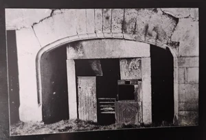 Fireplace at Hartleyroyd, Cornholme Original 1990 Matt Photograph - Picture 1 of 2