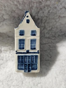 Vintage KLM Blue Delft Miniatur Haus Rynbende Destillerien Holland leer 4 Zoll - Bild 1 von 11