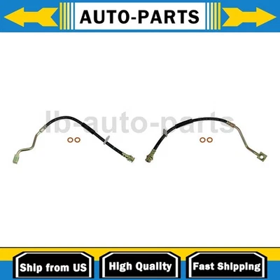 2X Front Brake Line Hose First Stop For For Ford Excursion 2000 2001 2002 2003 - Image 1 of 4