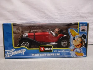 Bburago Disney Collection Mickey Mouse Mercedes Benz SSK 1/18 GA - Picture 1 of 2
