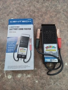 Centech Battery Load Tester 100 AMP Load Type 6V & 12V Car Truck #69888 - Foto 1 di 8
