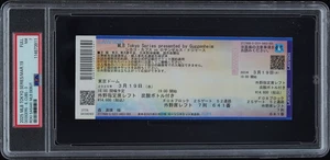 Roki Sasaki MLB Debut Ticket 2025 MLB Tokyo Series 3/19/25 Dodgers Cubs PSA 7 - Picture 1 of 2