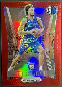 Dereck Lively II 2023-24 Panini Prizm Deca #96 Red Prizm Rookie RC /199 - Picture 1 of 2